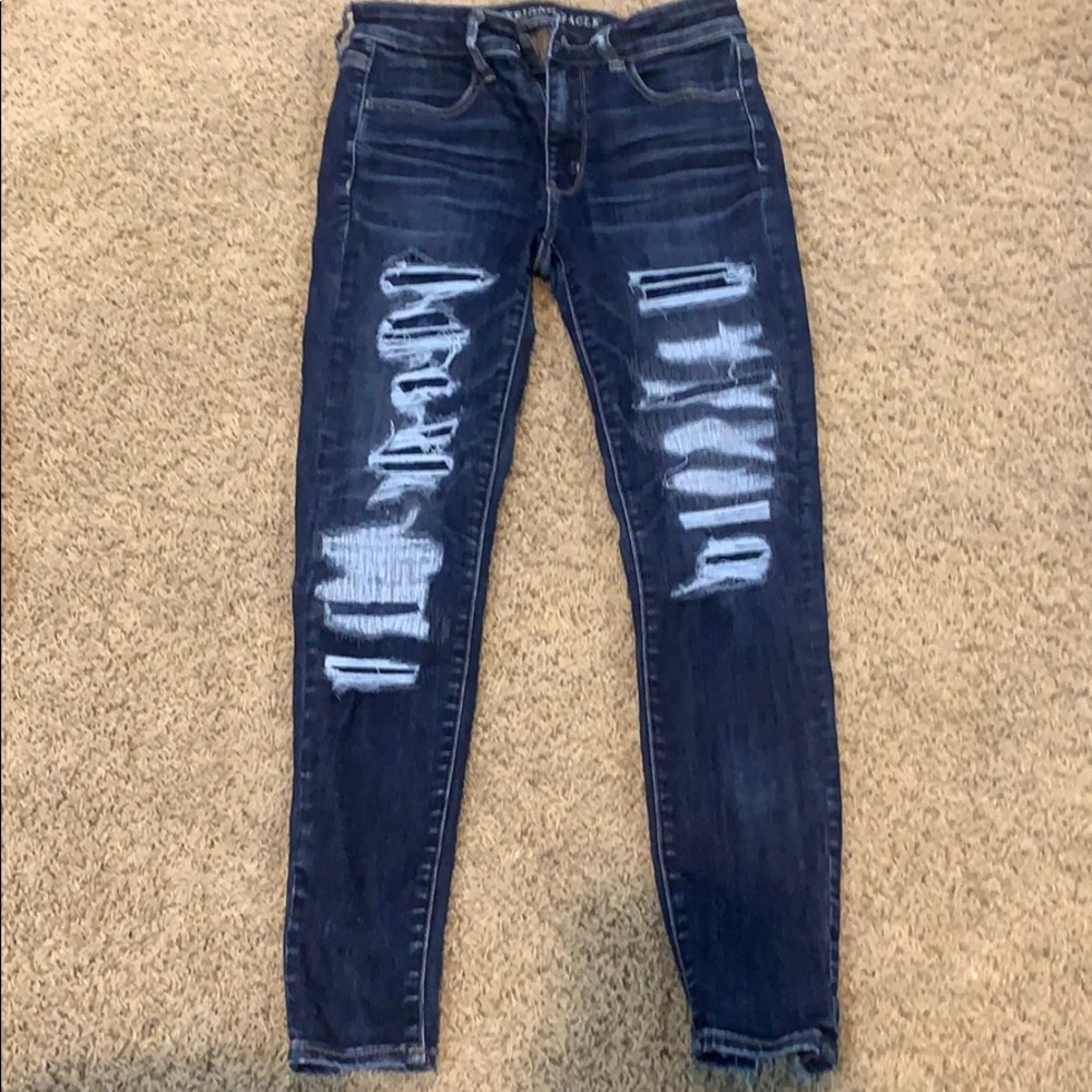american eagle jeans size 6 short